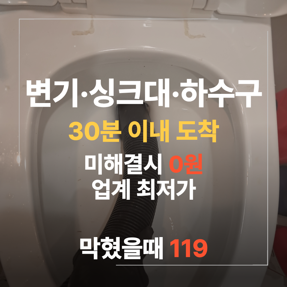 서울 송파구 변기 막혔을때 업체 이물질 제거 후기